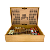 NaniHumi M Light Schweizer Humidor aus Eiche